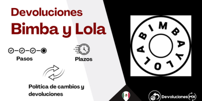 Devoluciones y reembolsos Bimba y Lola